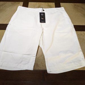 36 Waist Chase 54 Golf Shorts - White